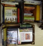 50 useful reference books, military, toy soldiers and other subjects. GC £50-60