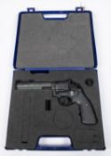 A 10 shot .177" German made Smith & Wesson Model 586 CO2 "revolver" pistol, number S150567818,