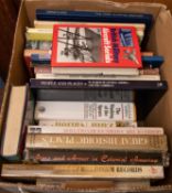60 books of mainly military interest, Indian Army history, WWI, etc. GC £40-60