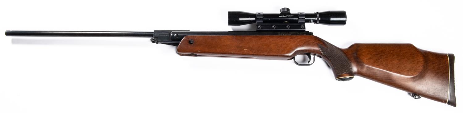 A .177" Feinwerkbau Sport 124 break action air rifle, number 16514, no fixed sights but fitted