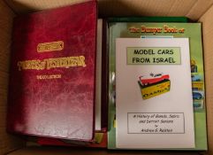 A small quantity of model Car Books. The Minic Book by Peter Bartok. Tri-ang Toys 1937/38. '