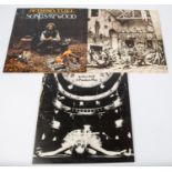 3x Jethro Tull LP record albums all on Chrysalis labels. A Passion Play. Minstrel in the Gallery.