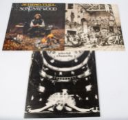 3x Jethro Tull LP record albums all on Chrysalis labels. A Passion Play. Minstrel in the Gallery.