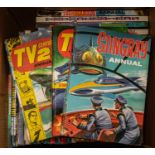 34x Star Trek, Stingray, Beano, TV Comic, etc Annuals from the 1960s onwards. Including; 1960s/70s