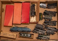 11x Trix Twin etc locomotives. Including; 3x boxed BR Class 76 Bo-Bo pantograph locomotives. A BR