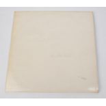 The Beatles; The White Album LP record double album. With poster. Apple labels PCS 7067. No.