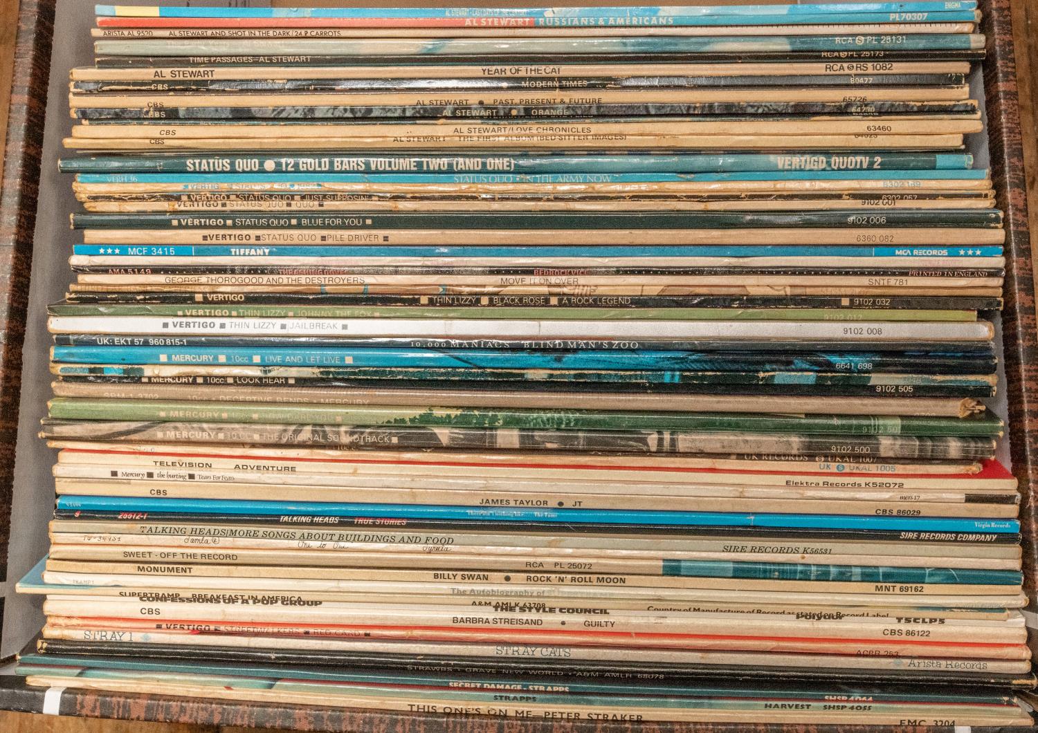 50+ LP record albums. Including; Peter Shaker. Strapps. Strawbs. Barbra Streisand. Supertramp. - Image 3 of 3