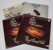 4x Jacques Loussier LP record albums. 2x Trio in Concert (one signed). Bach (signed to front of