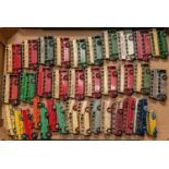 35x Dinky Toys buses, coaches and Forward Control Lorries for restoration. 20x Double Deck buses