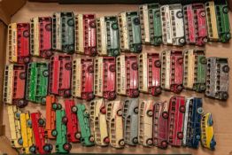 35x Dinky Toys buses, coaches and Forward Control Lorries for restoration. 20x Double Deck buses