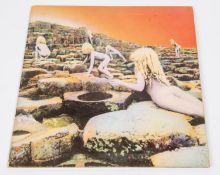 Led Zeppelin LP record album. Houses of the Holy, 1973 on Atlantic K 50014. Missing OBI wrapper.