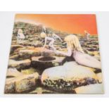 Led Zeppelin LP record album. Houses of the Holy, 1973 on Atlantic K 50014. Missing OBI wrapper.