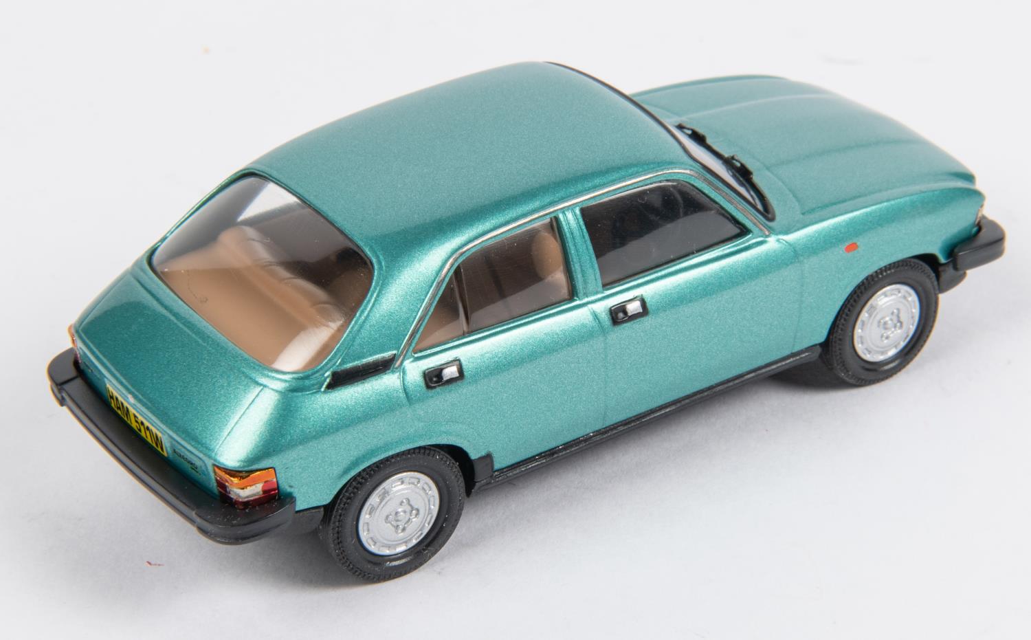 Somerville Models No.143. Austin Allegro III. An example finished in metallic turquoise with tan - Image 2 of 3