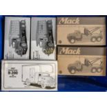 10 First Gear 1:34 scale American Trucks. 2x 1960 B-061 Mack Tow Truck, 'B.P.' and 'TEXACO