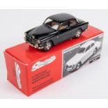 Somerville Models No.136. Volvo Amazon 123GT. Finished in black with tan interior. Boxed, with