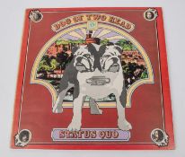 Status Quo signed LP record album; Dog of Two Head. Signed inside gatefold over each photograph