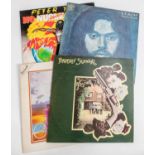 60x LP record albums. Including; Brinsley Schwarz; Silver Pistol. 2x PF Sloan; Raised on Records and