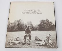 George Harrison - All Things Must Pass. EMI LP vinyl 3-record boxed set. Mfd in the UK 1970, YEX