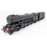 An O gauge BR (ex.LNER) Class P2 4-6-2 tender locomotive, Wolf of Badenoch 60506. Believed to be