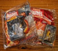 Approx 46x Eaglemoss Classic Marvel Figurine Collection. Magazine issue figurines all still in