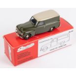 Somerville No.140. Volvo 210 Panel Van. Finished in dark olive green with grey roof and grey