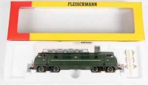 Fleischmann HO Locomotive 4246. A BR Warship Class Bo-Bo Diesel, 'Greyhound', RN D821 in Brunswick