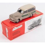 Somerville Models No.128. Volvo Duett. An example finished in fawn with a tan roof with brown