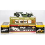 4 First Gear 1:25 scale American Trucks and Construction Equipment. International Truck 'S' series