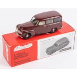 Somerville No.128. Volvo Duett. Finished in maroon with beige interior. Boxed with packing and