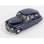 Kenna Models Standard Vanguard Saloon. An example in dark blue with tan interior. Boxed, with