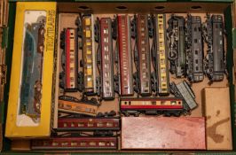 16x Trix Twin Railway items. Including 6x locomotives; A BR Class 52 Co-Co diesel hydraulic, Western