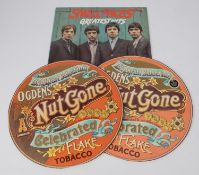 3x Small Faces LP record albums. 2x Ogdens' Nut Gone Flake; mono with lilac label; IMLP012 and