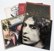 5x Bob Dylan LP record albums and 2x box sets. Hard Rain. Desire. Before the Flood. Blood on the