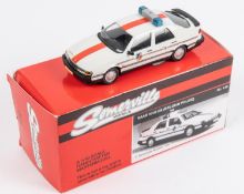 Somerville No.139. SAAB 9000 CS (Belgian Police). In white with red stripes 'Rijkswacht' and
