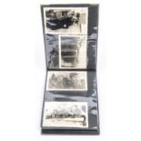 An album of 62 privately taken photographs of Third Reich German Army Mountain Troops. VGC £40-60