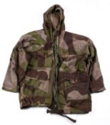 A WWII British "Smock, Windproof", c 1944, camouflage print colour good, it has been opened at the