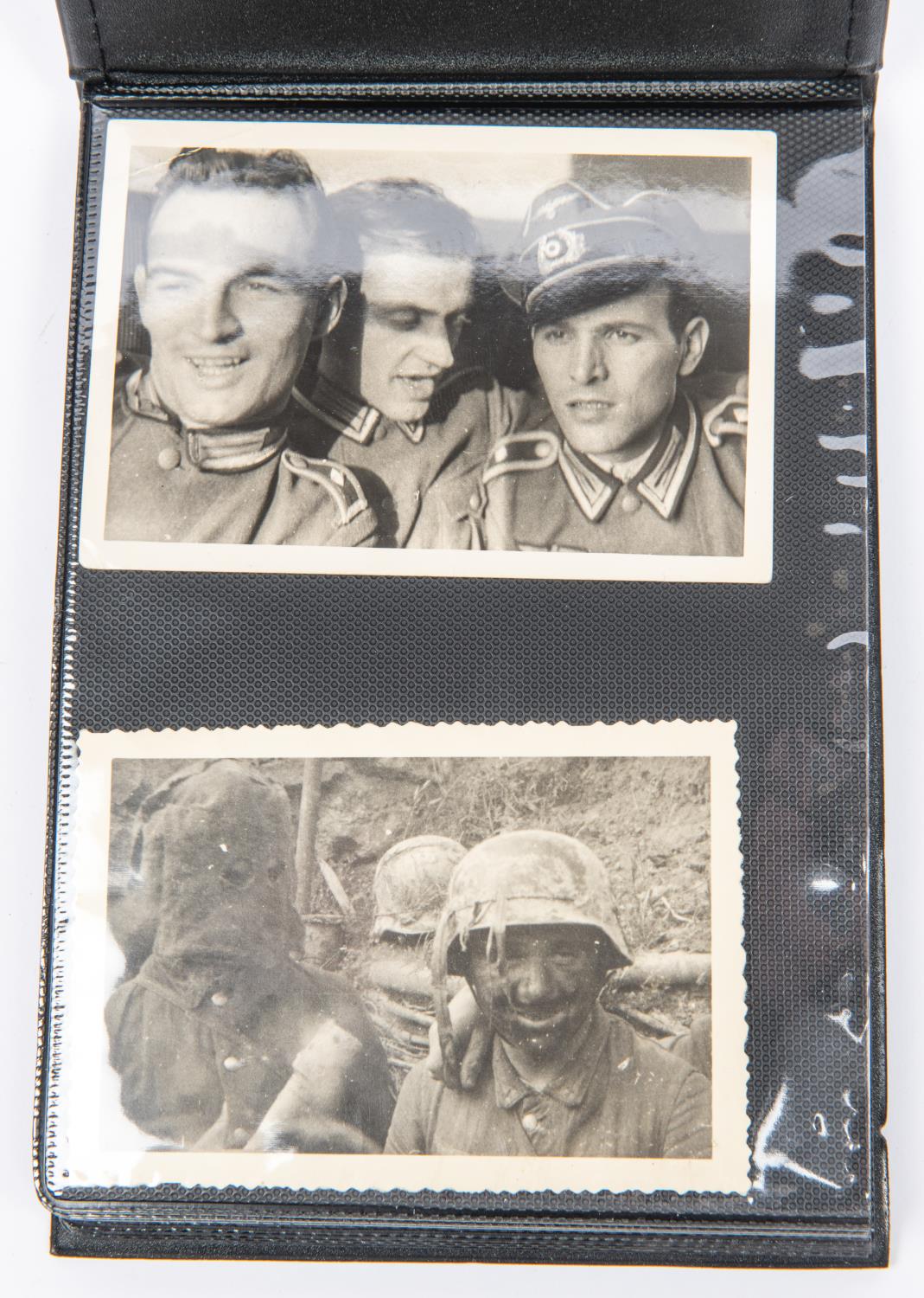 An album of 62 privately taken photographs of Third Reich German Army Mountain Troops. VGC £40-60 - Image 2 of 4