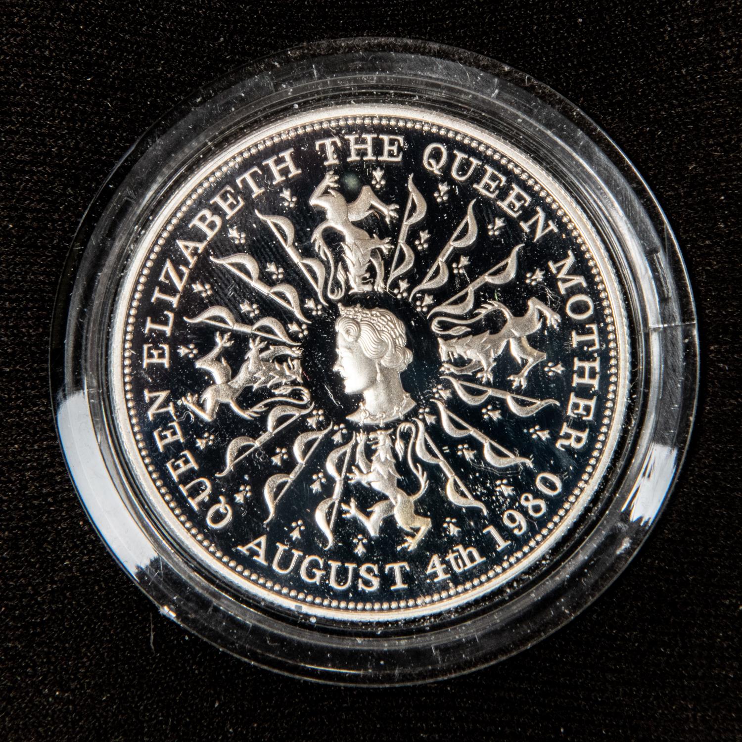 GB Silver proof Two pound coin, 1994, commemorating the Tercentenary of the Bank of England, - Image 2 of 10