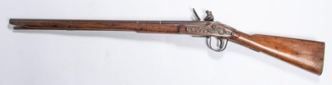 A scarce 24 bore Hudson's Bay Company flintlock Indian trade musket, 43½" overall, three stage
