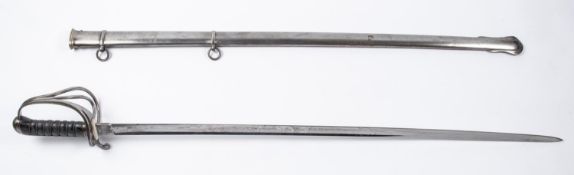 A Light Cavalry officer's 1821 pattern undress sword of the 11th P.A.O. Hussars, blade 34½" by Henry