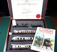 A Bachmann Branchline OO gauge Cambrian Coast Express GWR 2-train set. Comprising a BR 4-6-0 Manor
