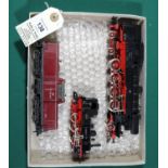 3 Fleischmann HO gauge Locomotives. DR class 89 0-6-0T Steam Locomotive, RN 89 7462. DB class 65 2-