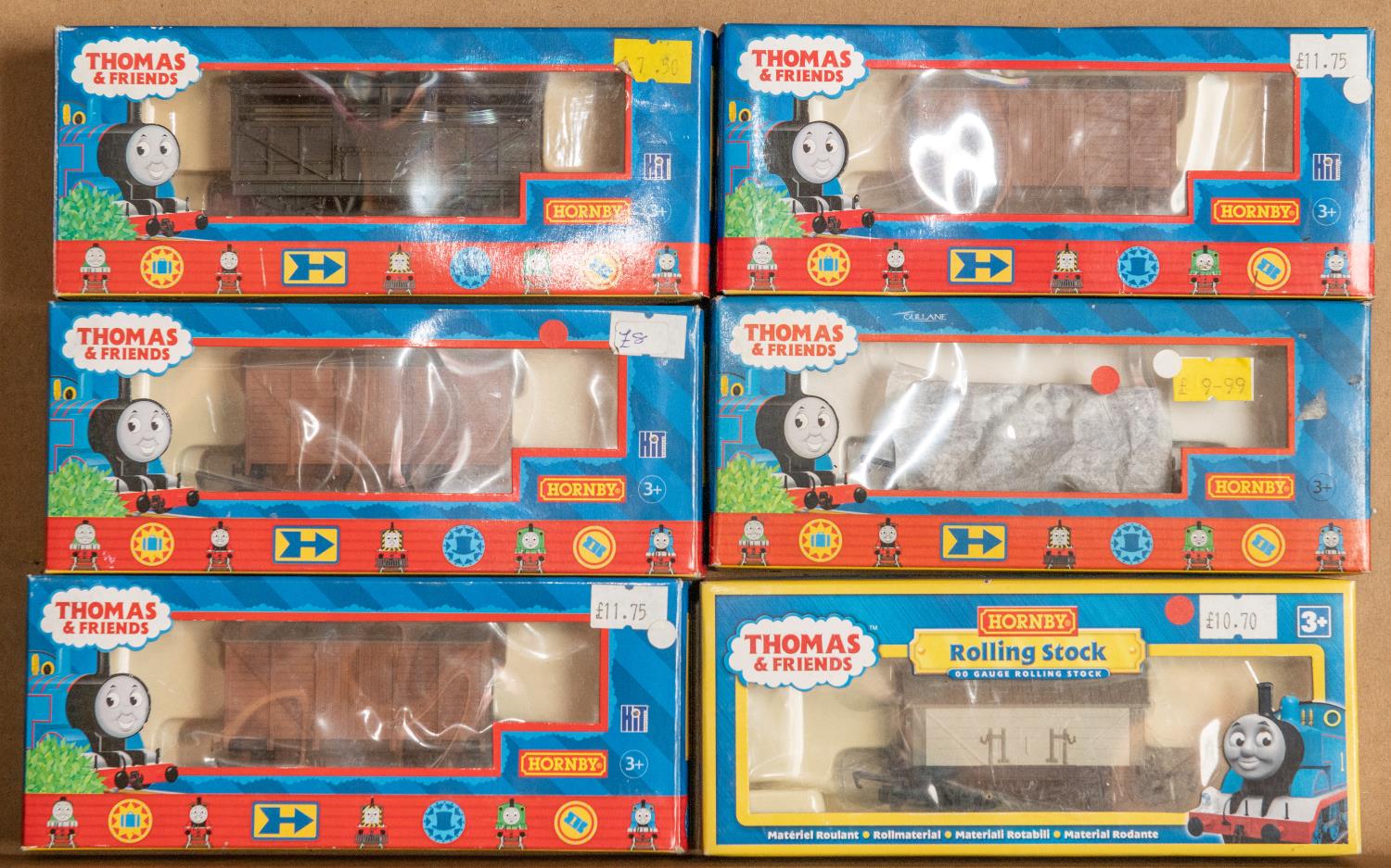7x Hornby OO gauge Thomas the Tank Engine items. Including a Toby Electric Train Set comprising a - Image 2 of 2