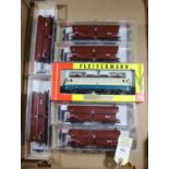 A Fleischmann ho gauge DB class 110 Bo-Bo Electric Locomotive, RN 110 352-2 (4338). In blue and