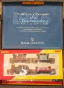 15x Hornby Railways OO gauge items. Including; a Royal Doulton 50th Anniversary Collection SR