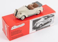 Somerville Models No. 117. Ford A494A Anglia Tourer. Finished in light grey with tan interior.