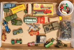 15x diecast vehicles by various makes including Dinky Toys, Budgie, etc. Including 8x Dinkly Toys; a