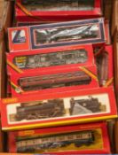 15x OO gauge model railway items by Hornby Railways, Lima, etc. Including 4x locomotives; a BR Class