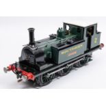 A Gauge Three 2.5 inch gauge spirit fired, live steam Southern Class A1 0-6-0T locomotive,