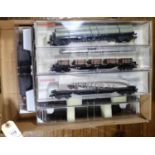 10 Fleischmann HO gauge Freight Wagons. All bogie wgons. 2-tier Car Transprter. Tank wagon, Eva.